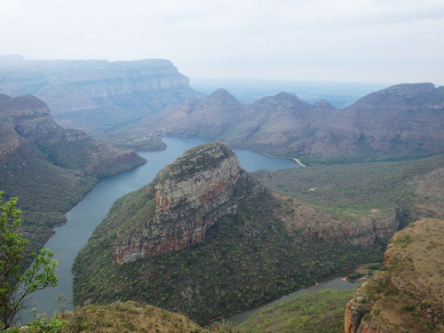 Blyde River Canyon, Three Rondavels Area.
